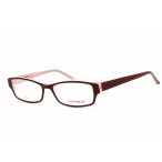   Adensco Ad 212 szemüvegkeret bordó rózsaszín / Clear lencsék női