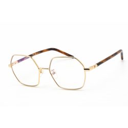   Tory Burch 0TY1072 szemüvegkeret csillógó arany/Clear/kék világos blokk lencsék női