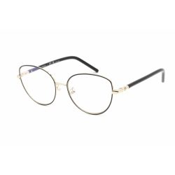   Tory Burch TY1073 szemüvegkeret fekete/csillógó arany/Clear/kék-világos blokk lencsék női