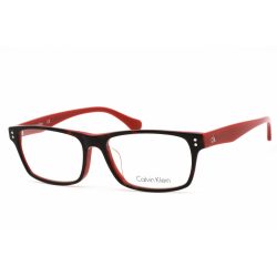  Calvin Klein CK5904A szemüvegkeret barna-piros / Clear lencsék Unisex férfi női