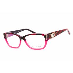   La Matta LMV3138 szemüvegkeret rózsaszín/fekete / Clear lencsék férfi