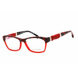   La Matta LMV3175 szemüvegkeret piros/barna / Clear lencsék női