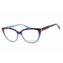   La Matta LMV3207 szemüvegkeret kék/színes / Clear lencsék női
