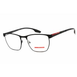   Prada Sport 0PS 50LV szemüvegkeret fekete gumi / Clear lencsék férfi