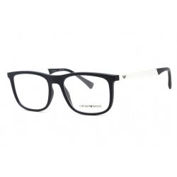   Emporio Armani 0EA3170 szemüvegkeret gumi kék / Clear demo lencsék férfi