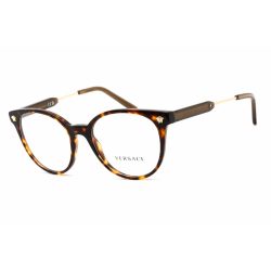   Versace VE3291 szemüvegkeret sötét barna /Clear demo lencsék Unisex férfi női