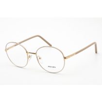   Prada 0PR 55WV szemüvegkeret bézs/fehér/Clear demo lencsék női