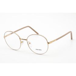   Prada 0PR 55WV szemüvegkeret bézs/fehér/Clear demo lencsék női