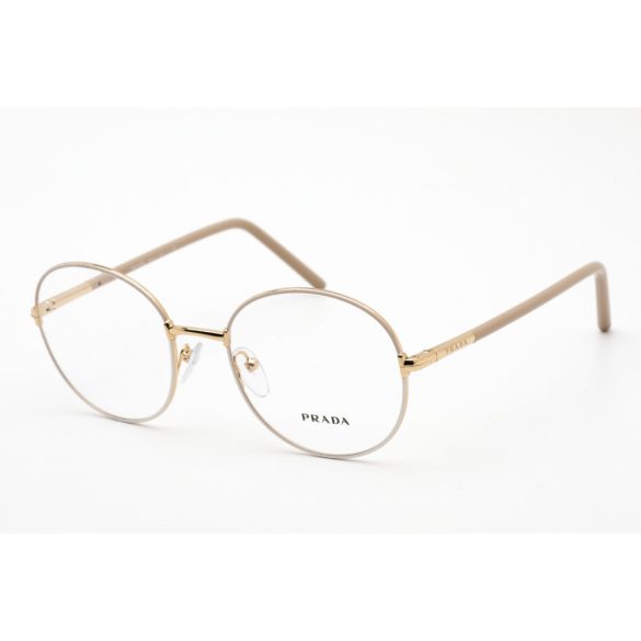 Prada 0PR 55WV szemüvegkeret bézs/fehér/Clear demo lencsék női