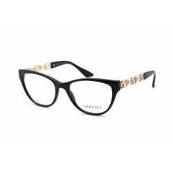   Versace 0VE3292 szemüvegkeret fekete / Clear lencsék Unisex férfi női