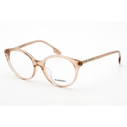   Burberry 0BE2349F szemüvegkeret átlátszó barack rózsaszín/Clear demo lencsék női