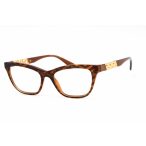   Versace 0VE3318 szemüvegkeret barna Print Monogram/Clear demo lencsék női