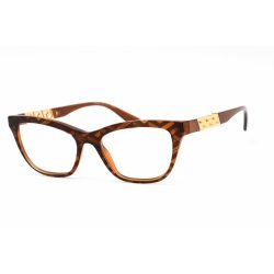   Versace 0VE3318 szemüvegkeret barna Print Monogram/Clear demo lencsék női