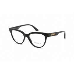   Versace 0VE3315 szemüvegkeret fekete / Clear lencsék Unisex férfi női