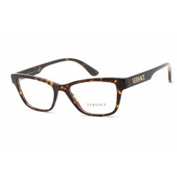   Versace 0VE3316 szemüvegkeret sötét barna/Clear demo lencsék női