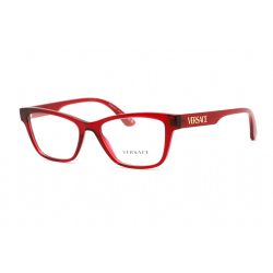   Versace 0VE3316 szemüvegkeret piros/Clear demo lencsék Unisex férfi női