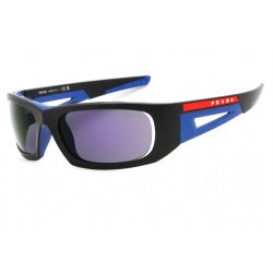   Prada Sport 0PS 02YS napszemüveg matt fekete / kék Multilayer Tuning férfi