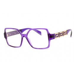   Versace 0VE3337 szemüvegkeret átlátszó Violet / Clear lencsék női