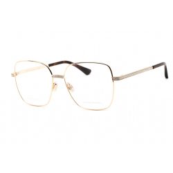   Jimmy Choo JC354 szemüvegkeret arany barna / Clear lencsék női