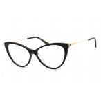   Jimmy Choo JC359 szemüvegkeret fekete ANIMALIER / Clear lencsék női