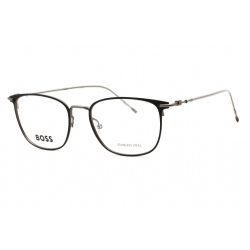   Hugo Boss 1431 szemüvegkeret matt fekete sötét ruténium / Clear lencsék férfi
