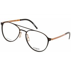   Flexon B2028 szemüvegkeret fekete Copper / Clear lencsék férfi