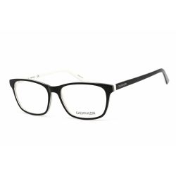   Calvin Klein CK18515 szemüvegkeret fekete/fehér / Clear lencsék Unisex férfi női