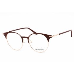   Calvin Klein CK19319A szemüvegkeret szatén bordó / Clear lencsék férfi