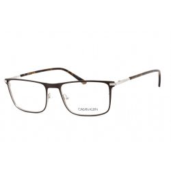   Calvin Klein CK20304 szemüvegkeret matt sötét barna/Clear demo lencsék férfi
