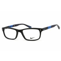   Nike 7237 szemüvegkeret matt fekete Photo kék / Clear lencsék Unisex férfi női