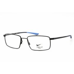   Nike 4305 szemüvegkeret szatén fekete/Midnight Navy / Clear lencsék férfi