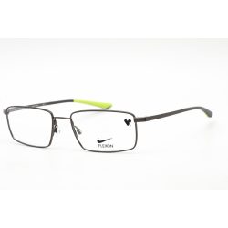   Nike 4305 szemüvegkeret csiszolt szürke/sötét szürke / Clear demo lencsék férfi