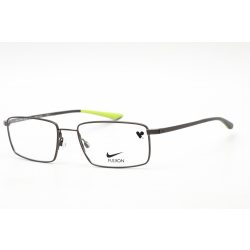   Nike 4305 szemüvegkeret csiszolt szürke/sötét szürke / Clear demo lencsék férfi
