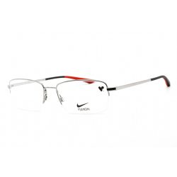   Nike 4306 szemüvegkeret szürke/fekete / Clear lencsék Unisex férfi női