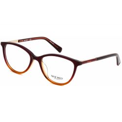   Nine West NW5180 szemüvegkeret Plum Persimmon csillogós gradiens / Clear lencsék női
