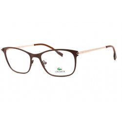   Lacoste L2276 szemüvegkeret barna/rózsa arany / Clear lencsék női