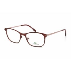   Lacoste L2276 szemüvegkeret bordó/rózsa/Clear demo lencsék férfi