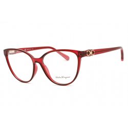   Salvatore Ferragamo SF2901 szemüvegkeret köves WINE/Clear demo lencsék női