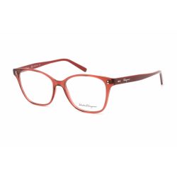   Salvatore Ferragamo SF2912 szemüvegkeret átlátszó Cherry / Clear lencsék női