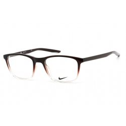   Nike 7129 szemüvegkeret barna Basalt/Clear Fade / Clear lencsék Unisex férfi női