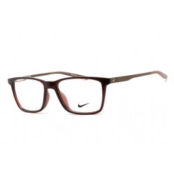   Nike 7286 szemüvegkeret barna Basalt / Clear lencsék Unisex férfi női