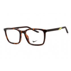   Nike 7256 szemüvegkeret barna Basalt / Clear lencsék Unisex férfi női