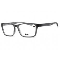   Nike 7304 szemüvegkeret matt sötét szürke / Clear lencsék Unisex férfi női