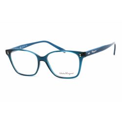   Salvatore Ferragamo SF2928 szemüvegkeret átlátszó kék / Clear lencsék női
