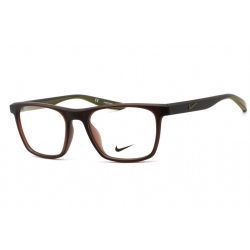   Nike 7039 szemüvegkeret matt barna Basalt / Clear lencsék Unisex férfi női