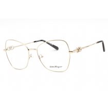   Salvatore Ferragamo SF2221 szemüvegkeret csillógó arany / Clear lencsék női