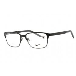   Nike 8213 szemüvegkeret szatén fekete/sötét szürke / Clear lencsék férfi