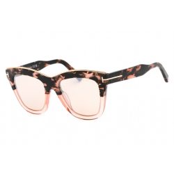   Tom Ford FT0685 napszemüveg rózsaszín barna / pezsgő színű/ezüst Flash női