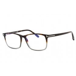   Tom Ford FT5584-B szemüvegkeret csillógó barna / Clear lencsék férfi