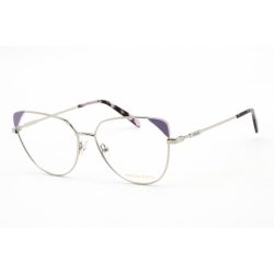   Emilio Pucci EP5112 szemüvegkeret csillógó Palladium/Lilac / Clear lencsék női